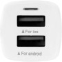 Автомобильное зарядное устройство Gelius Pro Apollo GP-CC01 2USB 3.1A + Cable lightning White