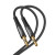 AUX кабель XO NB-R175A 1m, Black