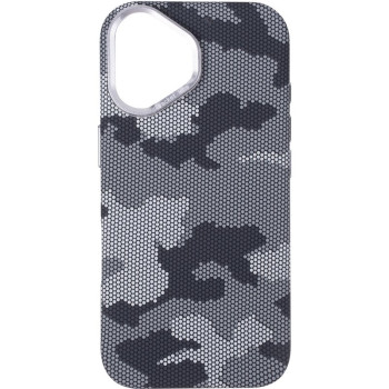 Чохол Carbon Case Camera Stand MagSafe для iPhone 17, Military Grey