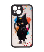 Чехол накладка Gelius Print Case UV (Magsafe) для iPhone 14, Gateway cat