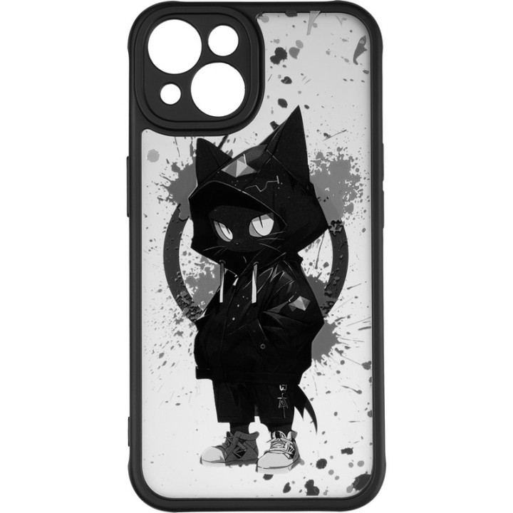 Чохол накладка Gelius Print Case UV (Magsafe) для iPhone 14, Gateway cat