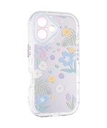 Чехол Mirror Case для iPhone 16, Flowers