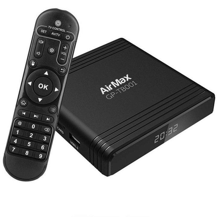 Приставка Gelius Pro Smart-TV Box AirMax 4/32 GP-TB001, Black