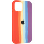 Чехол-накладка Colorfull Soft Case для Apple iPhone 12 / 12 Pro, Rainbow
