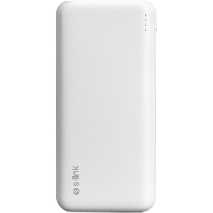 Портативная батарея Power Bank S-Link G205 QC3.0 18W 20000 mAh, White