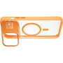 Чохол накладка Yoga Case Camera stand (MagSafe) для iPhone 15, Flame Orange