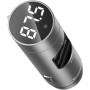 FM модулятор Baseus Energy MP3/Charger (CCNLZ-0S), Silver