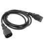 Сетевой кабель удлинитель С13-С14 для ПК 220V 1.5m, Papa-mama