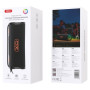 Портативная Bluetooth колонка XO F76 с RGB подсветкой 1800mAh, Black