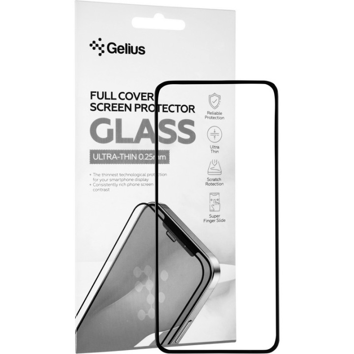 Захисне скло Gelius Full Cover Ultra-Thin 0.25mm для Samsung M51 (M515), Black