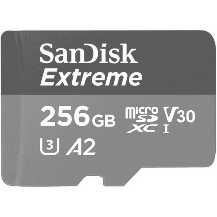 Карта пам'яті microSDXC SanDisk Extreme For Mobile Gaming A2 V30 256Gb (R190Mb/s W130Mb/s) (Class 10) (UHS-1 U3)