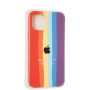 Чехол-накладка Colorfull Soft Case для Apple iPhone 12 / 12 Pro, Rainbow