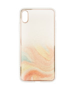 Чехол-накладка Shiny Sand Case для iPhone XS Max, Gold
