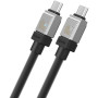 Data Кабель USB Baseus CoolPlay Series Type-C to Type-C (CAKW000201) 100W 1m, Black
