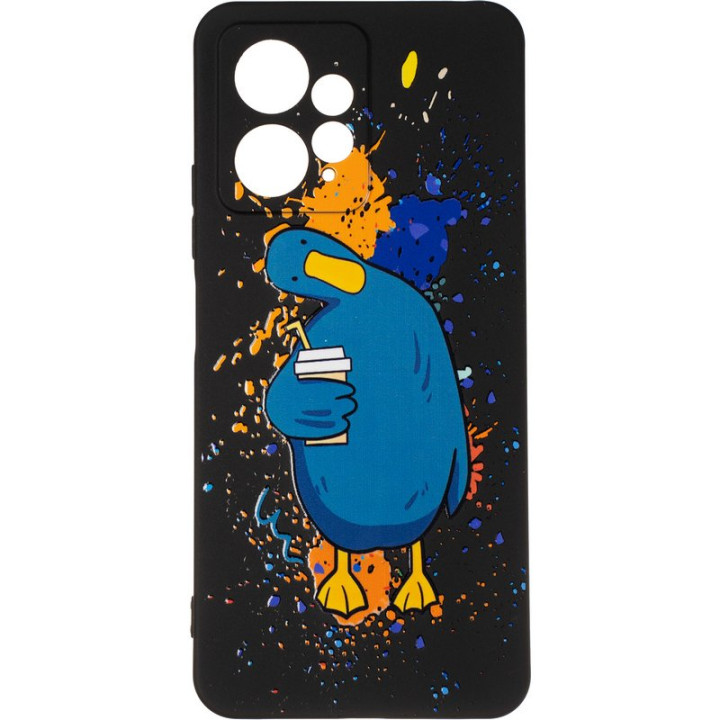 Чехол накладка Gelius Print Case UV для Xiaomi Redmi Note 12 4G, Coffee Duck