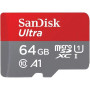 Карта памяти microSDXC SanDisk Ultra A1 Class 10 UHS-1 64Gb (140Mb/s)