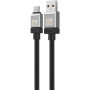 Data Кабель USB Baseus CoolPlay Series Type-C (CAKW000701) 100W 2m, Black