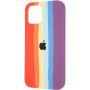 Чехол-накладка Colorfull Soft Case для Apple iPhone 12 / 12 Pro, Rainbow