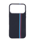 Чохол Carbon Case Camera Stand MagSafe для iPhone 17 Pro Max, Charcoal Classic Stripes