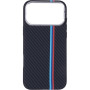 Чохол Carbon Case Camera Stand MagSafe для iPhone 17 Pro Max, Charcoal Classic Stripes