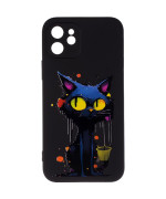 Чохол накладка Gelius Print Case UV для iPhone 12, Cat