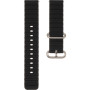 Ремінець для смарт-годинник універсальний Flat marine style (20мм), Black