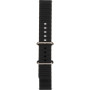Ремінець для смарт-годинник універсальний Flat marine style (20мм), Black