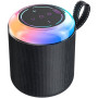 Портативная Bluetooth колонка XO F67 с RGB подсветкой 1800mAh, Black