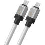 Data Кабель USB Baseus CoolPlay Series Type-C to Type-C (CAKW000202) 100W 1m, White