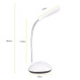 Настільна LED лампа X-7188 (на батарейках), White