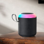 Портативная Bluetooth колонка XO F67 с RGB подсветкой 1800mAh, Black