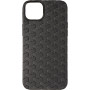 Чехол накладка Leather Weaving Case для iPhone 15