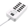 USB-хаб P-1603 10 USB 2.0, White