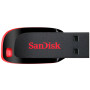 USB флешка SanDisk Cruzer Blade 16Gb USB2.0, Black/Red