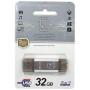 USB флешка T&G Star 009 USB / Type-C 32Gb, Silver