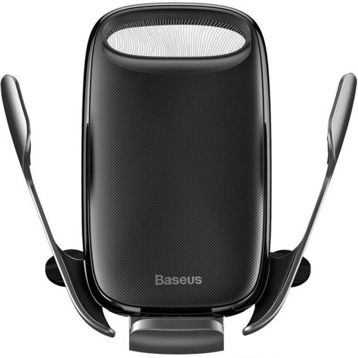 Автомобильный держатель Baseus Milky Way WXHW02-01 с функцией беспроводной зарядки, Black
