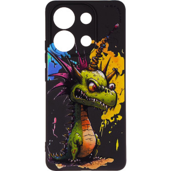 Чехол накладка Gelius Print Case UV для Xiaomi Redmi Note 13 4G, Dragon
