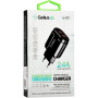 Сетевое зарядное устройство Gelius Pro Avangard GP-HC06 2USB 2.4A + Cable Type-C Black