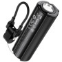 Зовнішній акумулятор Power Bank XO PR281 з ліхтариком та кабелем Type-C to Lightning 5000mAh, Black