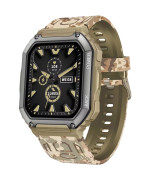 Смарт часы Gelius Pro GP-SW007 (Tactical Navy) Bluetooth call (IP68) 320mAh, Military