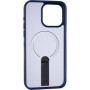 Чохол Bumper Stick MagSafe Stand для iPhone 15 Pro Max, Blue