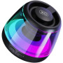 Портативная Bluetooth колонка XO F62 с LED подсветкой IPX5 600mAh, Black