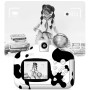 Дитячий фотоапарат із печаткою Ч/Б фото F-11SD (COW), White-Black