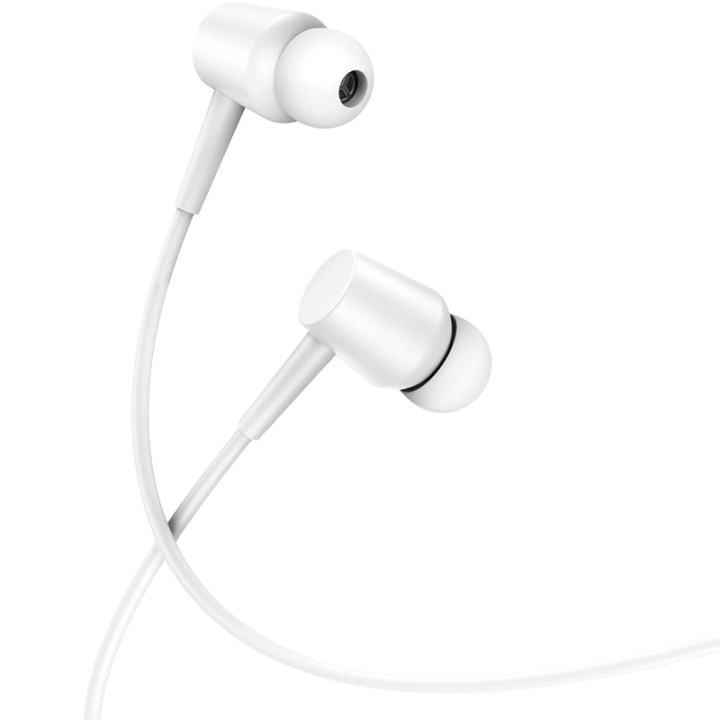 Проводные вакуумні навушники XO EP57, White