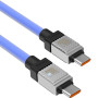 Data Кабель USB Baseus CoolPlay Series Type-C to Type-C (CAKW000203) 100W 1m, Blue