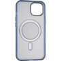 Чехол накладка Matte MagSafe Apple iPhone 14, Blue