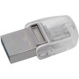 USB флешка Kingston DTMicroDuo Flash 3.0 3C USB3.1/Type-C (DTDUO3C) 128Gb, Metal