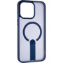 Чохол Bumper Stick MagSafe Stand для iPhone 15 Pro Max, Blue