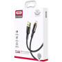 USB кабель XO NB229 (Lightning / 2.4A / 1m), Black