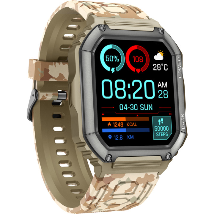 Купить Смарт часы Gelius Pro GP-SW007 (Tactical Navy) Bluetooth call ...